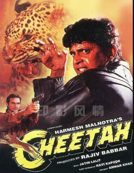 印度影星米特胡恩電影《獵豹降妖》Cheetah中文DVD