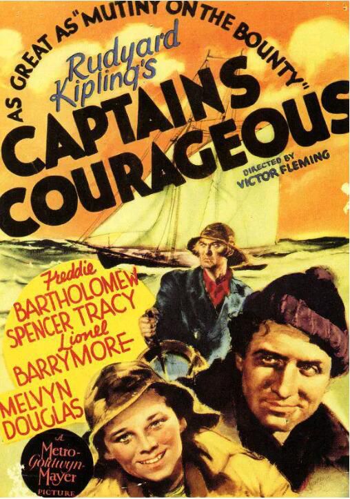 1937美國電影 怒海余生 Captains Courageous 斯賓塞·屈塞 英語中字