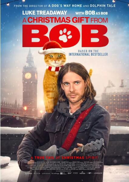 2020劇情喜劇《流浪貓鮑勃2：鮑勃的禮物/再見街貓BOB》.英語中英雙字