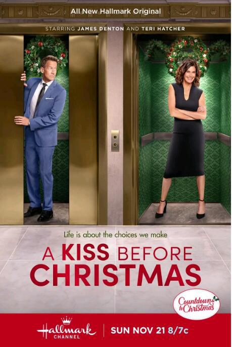 2021美國喜劇愛情《聖誕節前的一個吻》詹姆斯·丹頓.英語中英雙字