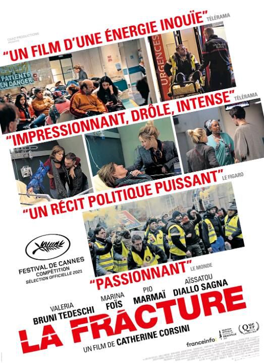2021法國喜劇《破裂/巴黎急診中》瓦萊麗亞·布魯尼·泰德斯基.法語中法字幕