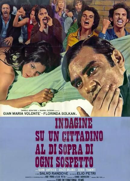 1970經典高分劇情《對一個不容懷疑的公民的調查/調查可疑者》意大利語中英雙字