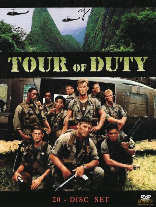 1987美國戰爭 霹靂神兵 57全集 20碟 越戰/叢林戰/美越戰 英語中字 DVD