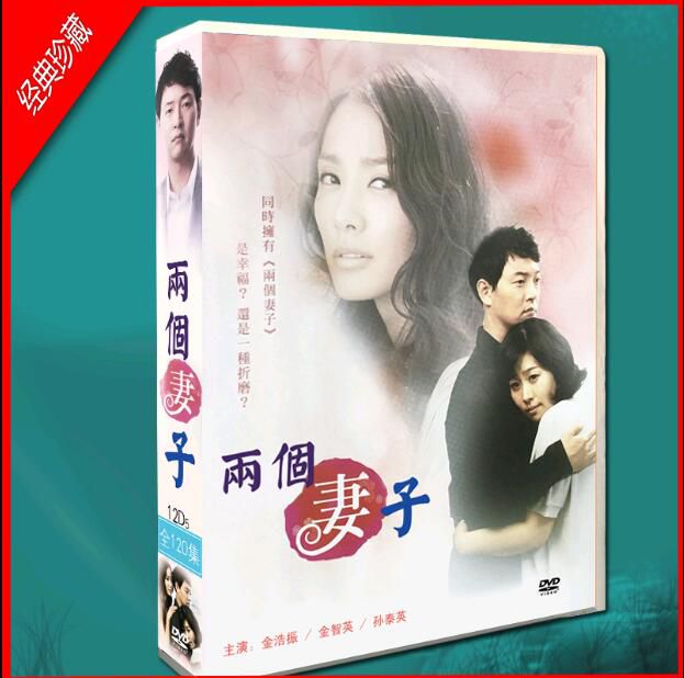 韓劇 兩個妻子 金浩振/金智英 國/韓雙語 12DVD盒裝光盤碟片