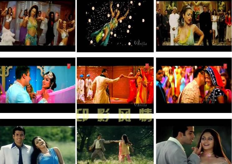 2004年印度寶萊塢流行壹時搖曳生姿電影歌舞精選65首DVD